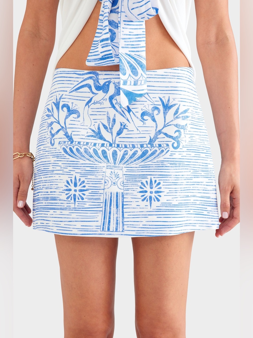 NWT* Venroy 100% Silk Mini Skirt - size M